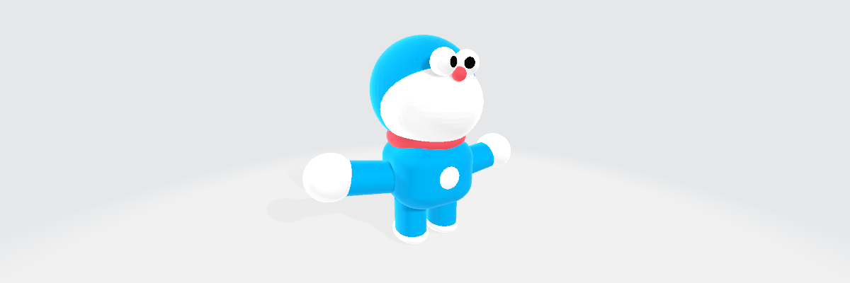 3D model of Doraemon